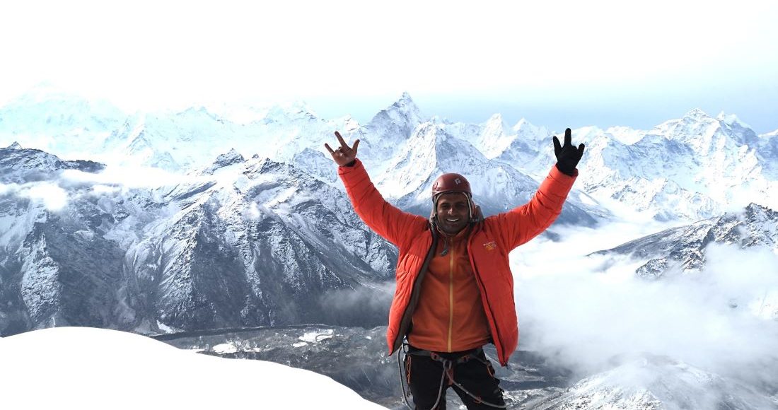 Everest Base Camp and Lobuche Peak