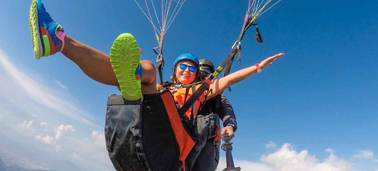 Paragliding in nepal
