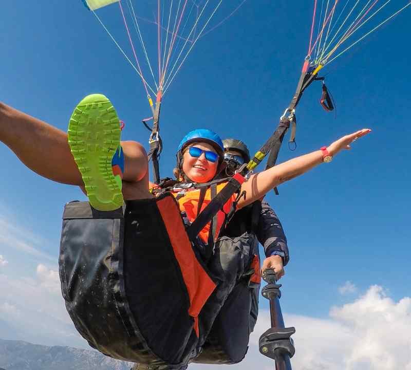 Paragliding in nepal