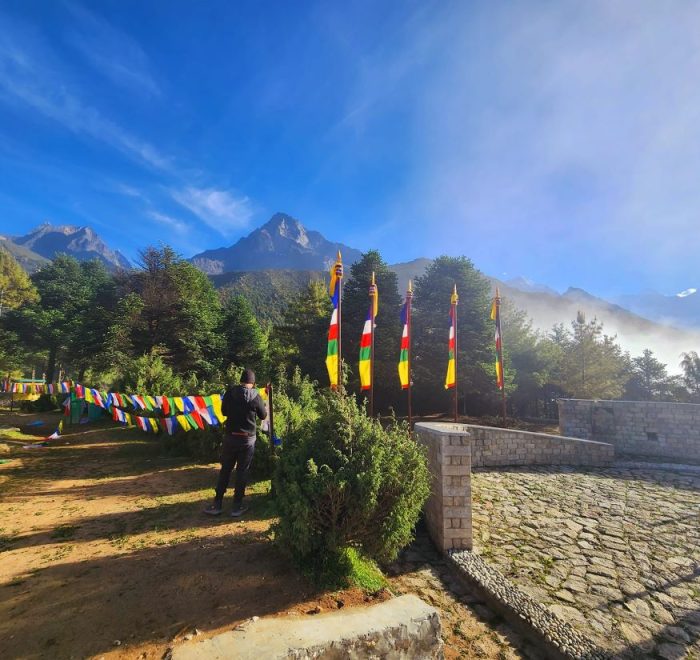 Namche bazaar view point