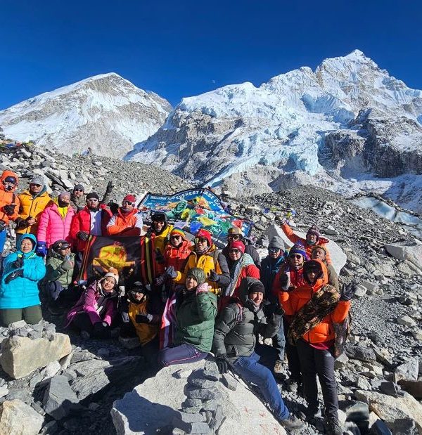 Everest base camp trek in Nepal