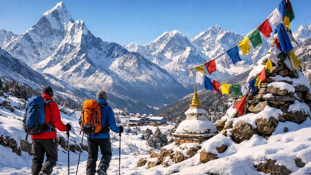 everest base camp and island peak climb